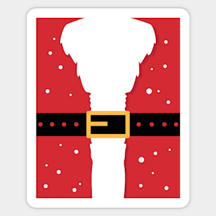 Santa Claus Christmas Sticker